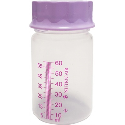 NUTRICAIR výživová láhev s krytkou balení po 8 ks 60 ml