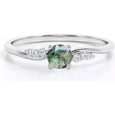 Olivie Stříbrný prsten 7236