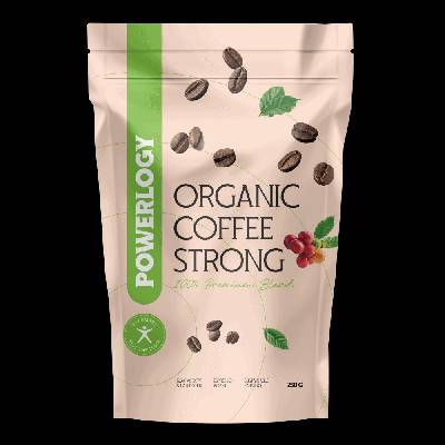 Powerlogy Organic Coffee Strong 250 g