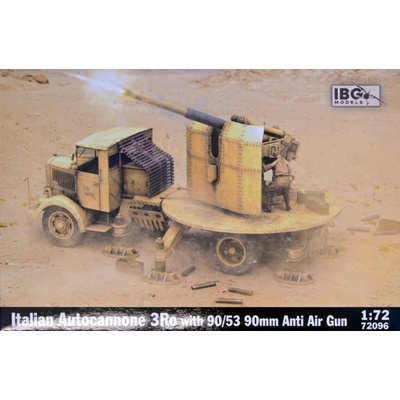 IBG Models 3Ro Italian Autocannone 90/53 with 90mm AA Gun 1:72