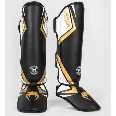 VENUM Протектори за Крака Venum Contender 2.0 Black/White/Gold - l