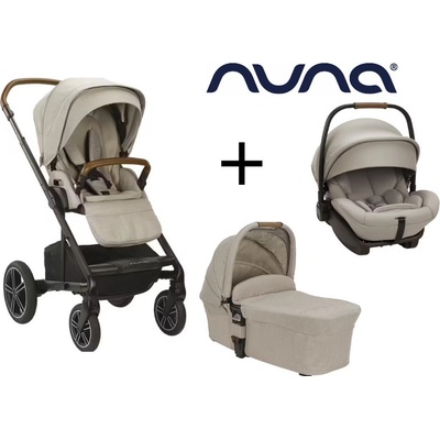 NUNA 3-kombinace MIXX NEXT + korba + autosedačka ARRA NEXT 2023