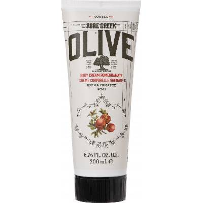 Овлажняващ крем с маслиново масло Нар , Korres Pure Greek Olive Body Cream Pomegranate 200ml