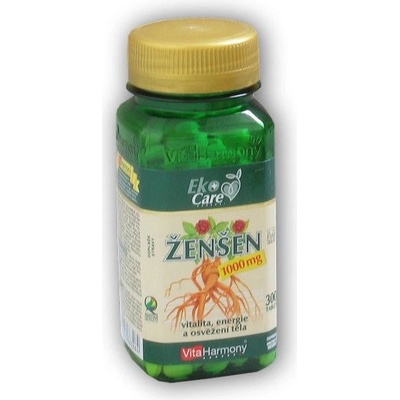 VitaHarmony Ženšen 1000 mg 300 tabliet