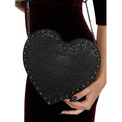 Killstar kabelka taška Heartbreakers Black KSRA013609
