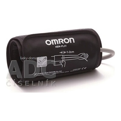 OMRON Manžeta Intelli Cuff k tlakomeru, na obvod paže 22-42 cm (HEM-FL31) 1x1 ks OMRON