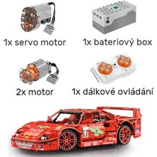 Mould King 13095D Rozširujúci balík Dynamic pack R/C pre vozidlo F40 LM