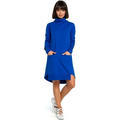 šaty B089 modré