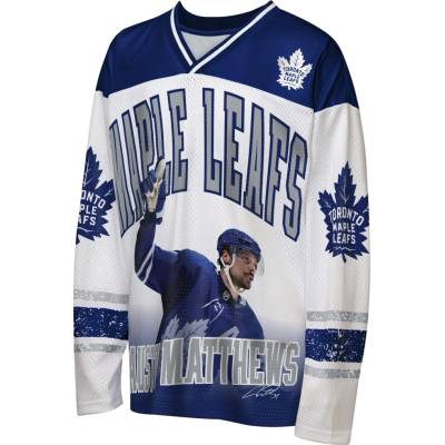 Outerstuff Auston Matthews #34 Toronto Maple Leafs NHL Player Polyester Top