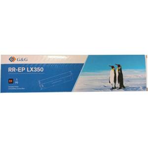 G&G ЛЕНТА ЗА МАТРИЧЕН ПРИНТЕР EPSON LX-350 (LX350) - C13S015637 - Black - PN RR-EP-LX350-BK - G&G (RR-EP-LX350-BK)