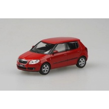 Abrex Škoda Fabia 2 červená 1:43