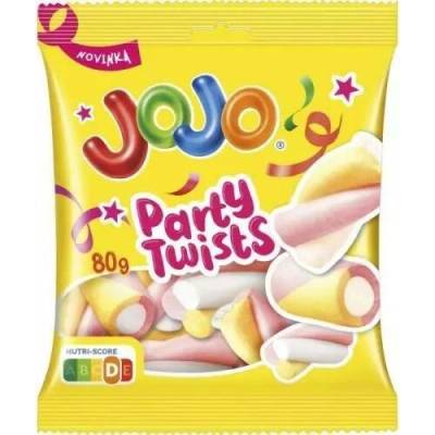 Jojo bonbóny marshmallow party twists 80 g