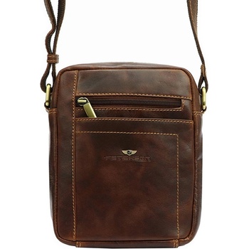 Peterson pánské crossbody PTN TB-117-COM koňaková