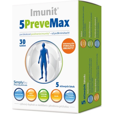 5PreveMax Imunit nukleotidy+betaglukan 30 tabliet