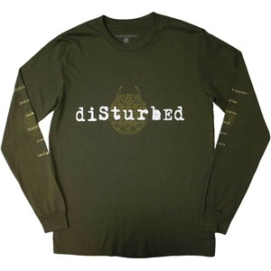 Disturbed European Tour '23 Take Back (Back Print & Ex-Tour) Green M Риза (DISLST26MGR02)