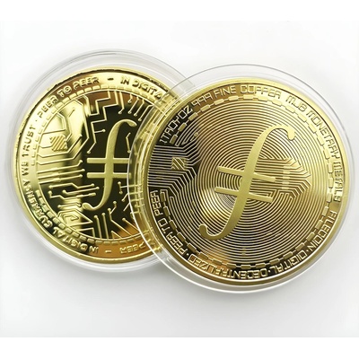 HARAHU Монета Filecoin - Златна KP13430 (13430)