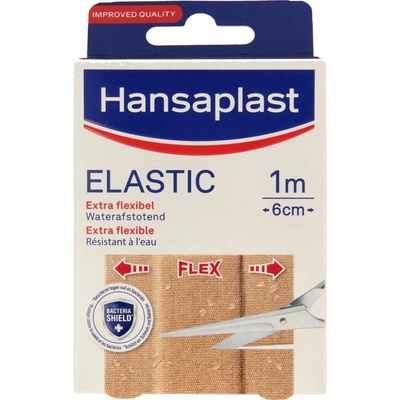 Hansaplast Elastic - vodeodolná náplasť 1m x 6cm