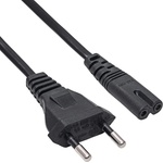 Akyga AK-RD-04A Захранващ кабел 0, 5 м черен (AK-RD-04A)