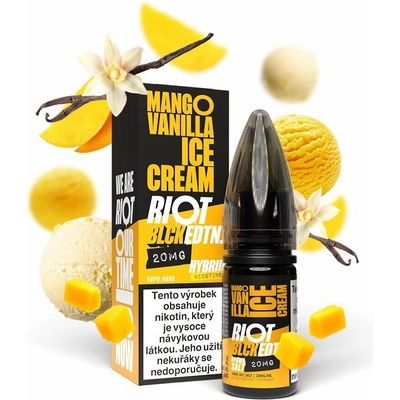Riot Hybrid Salt Mango Vanilla Ice Cream 10 ml 20 mg