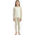 WOOLCANO Детски комплект термо бельо WOOLCANO Merino SET0982 beige