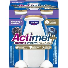 Danone Actimel černica a čučoriedka 4 x 100 g