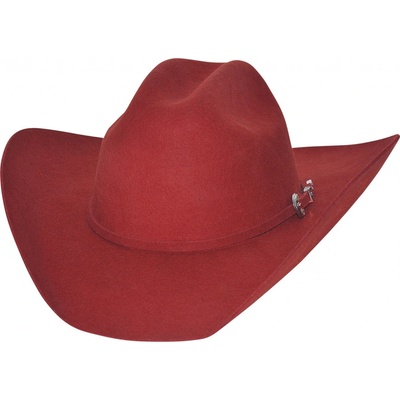 Bullhide Hats Westernový klobouk Kingman červený