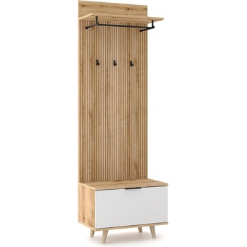 WIPMEB Портманто kleo кафяво/бяло (wm0031)