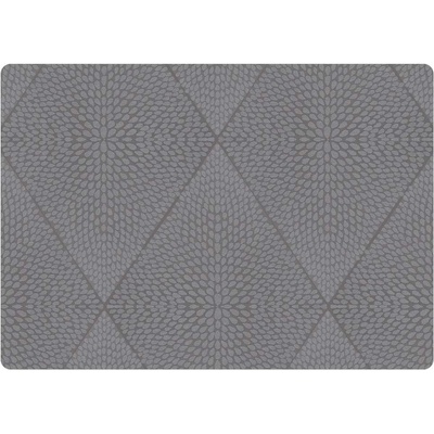 Juna Подложка за чинии Rhombus 43 x 30 см тъмносива (606473)