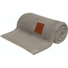 Infantilo Pletená deka Bamboo Diamond Olivová