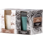 Z - TRADE s. r. o Z - TRADE s. r. o. Ароматна свещ Emocio в стъкло Soft Cotton & Sandalo Noir 2 бр. в кутия 52x65 мм