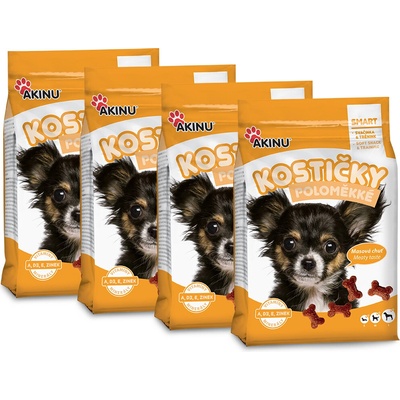 Akinu Polomäkké kocky pre psov 4 x 500 g