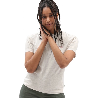 VANS JUNIOR V BOXY TEE Oatmeal Heather