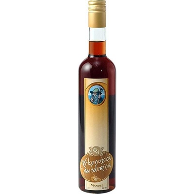 Krkonošská Medovina Mandle 18% 0,5 l (holá láhev) – Zboží Dáma