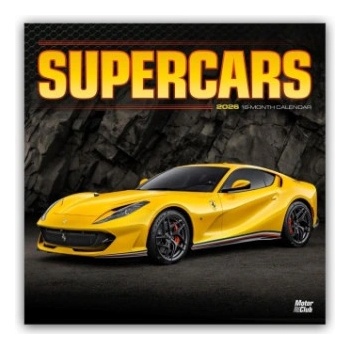 Browntrout Verlags GmbH Supercars - Supersportwagen 2026 - 16-Monatskalender