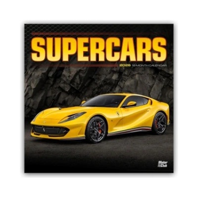 Browntrout Verlags GmbH Supercars - Supersportwagen 2026 - 16-Monatskalender | BrownTrout Publishers Inc