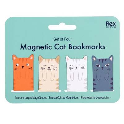 Магнитни отметки за книги (комплект от 4) - Rex London (29408)