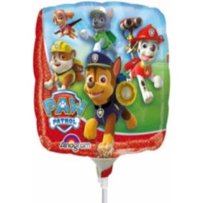 Amscan Mini fóliový balón Labková patrola 23cm