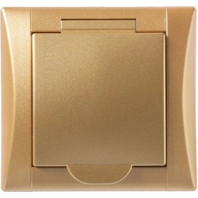 Zásuvka Elegant zlatá/zlatá