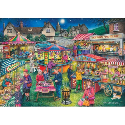 The House of Puzzles Village Fayre XXL 500 dielov