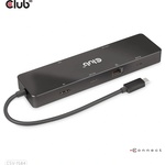 Club 3D USB Hub - CSV-1584 (3.2 USB-C Gen 2 към USB-C, 2xUSB-A, USB-C 100W PD, HDMI, RJ45, 8K60hz) (CSV-1584)