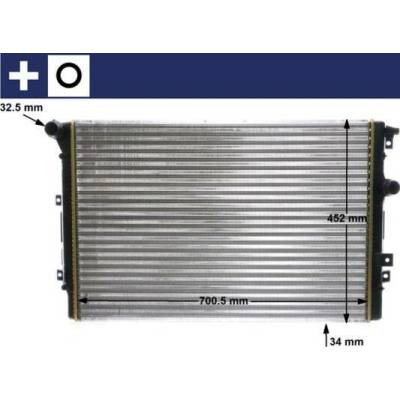 Chladič, chlazení motoru MAHLE CR 2032 000S (CR2032000S)