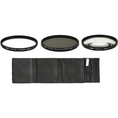 DigiLine Kit UV + CPL + Close-up +4 58 mm