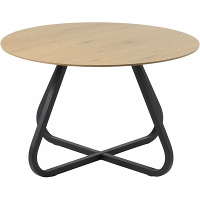 Unique Furniture Cesura Okrúhly jedálenský stôl s doskou v dubovom dekore v prírodnej farbe 120 cm