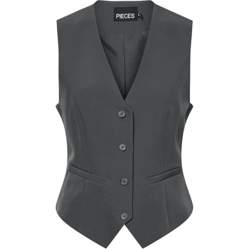 PIECES Елек Pieces Bossy waistcoat - Grey (Magnet)