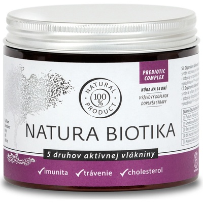 Apothecary Natura Biotika aktivní vláknina 140 g