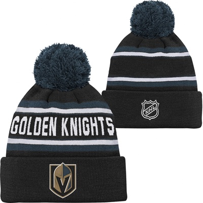 Dětská zimní čepice Outerstuff WORDARK JACQUARD CUFF POM VEGAS GOLDEN KNIGHTS