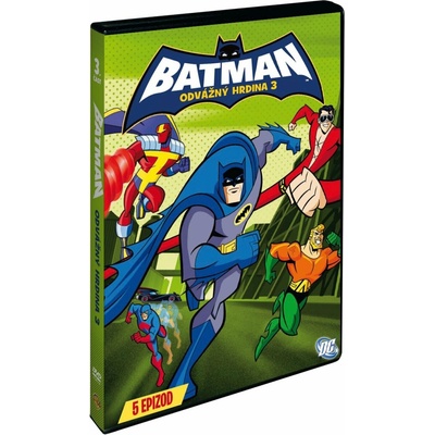 Batman Odvážný hrdina 3 DVD