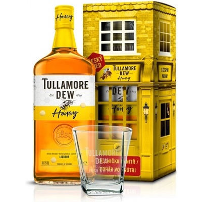 Tullamore Dew Honey 35% 0,7 l (dárkové balení 1 sklenice)