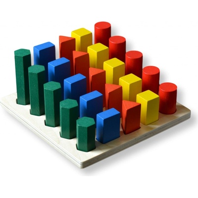 Montessori C223 Žebřík geometrická tělesa – Sleviste.cz