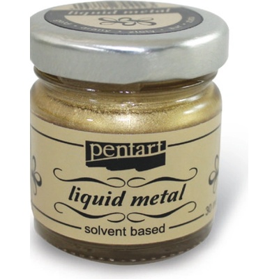 Pentart tekutý kov 30 ml rôzne farby
